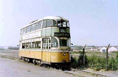 Liverpool Tram #869 at Middleton Park