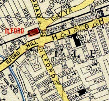 Ilford 60s Map