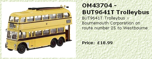 Bournemouth Trolleybus Model